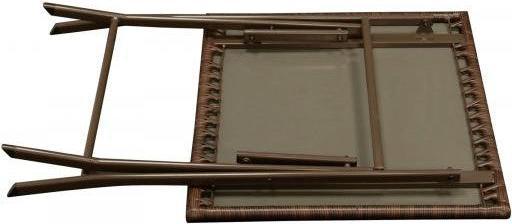 Actual product image Degamo Bistro set ROSSANO 3-piece foldable (60 cm)