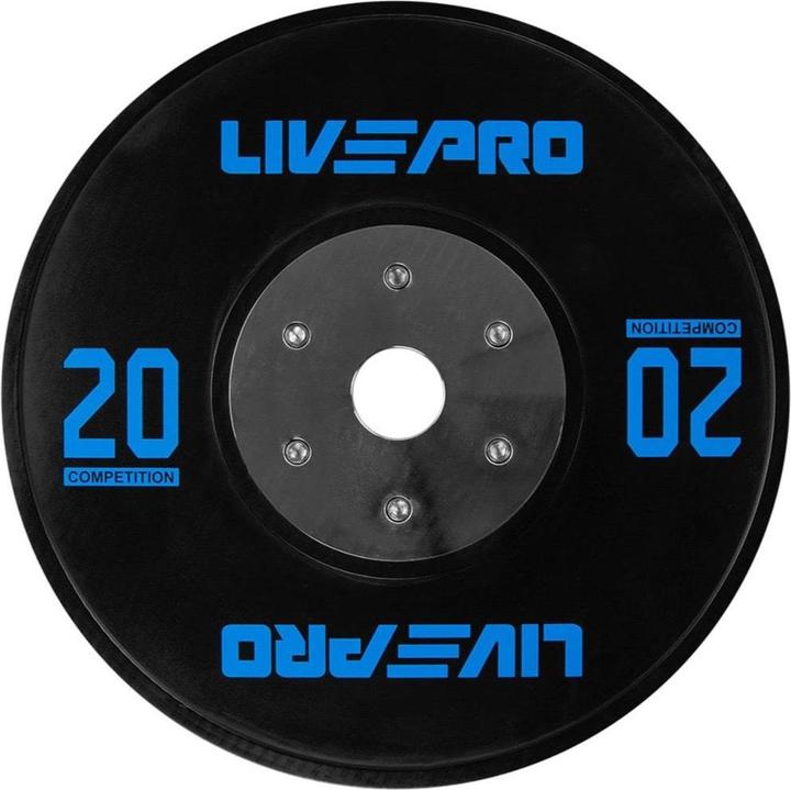Produktbild Livepro Competition Bumper Platte (1 x 20 kg)