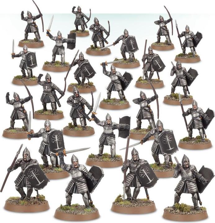 Produktbild Games Workshop Warriors of Minas Tirith - The Lord of the Rings: Middle Earth