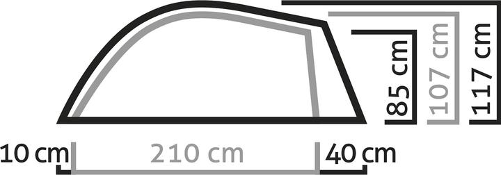 Produktbild Salewa Litetrek Pro (Kuppelzelt, 2.10 kg, 3 Personen)