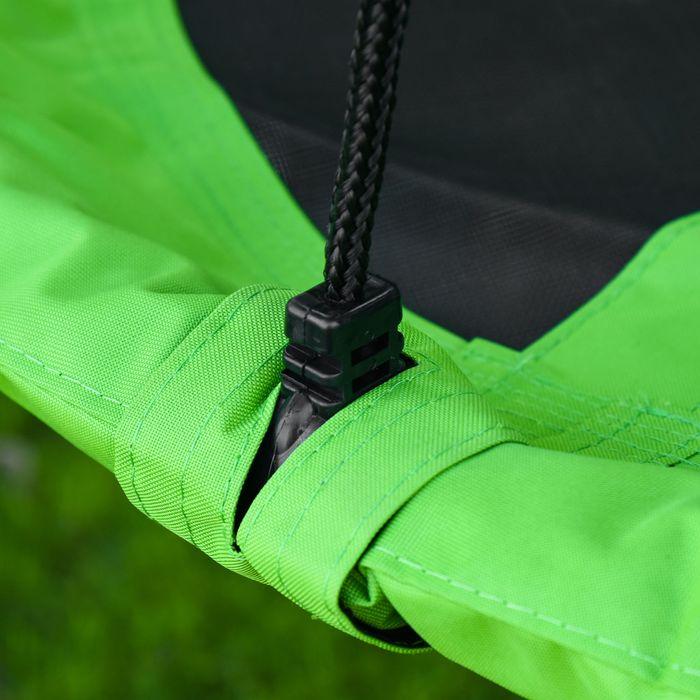 Actual product image Swisshandel24 Nest swing Ø110 cm, hanging swing up to 150 kg, adjustable children's swing, plate swing for 3-12