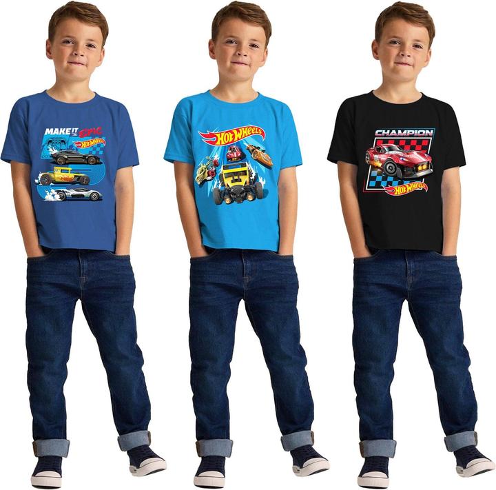 Produktbild Hot Wheels Make It Epic Champion TShirt (3erPack) (116)