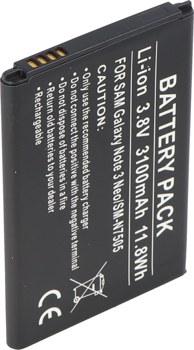 Actual product image AccuCell Battery Samsung Galaxy Note 3 Neo, SM-N7505