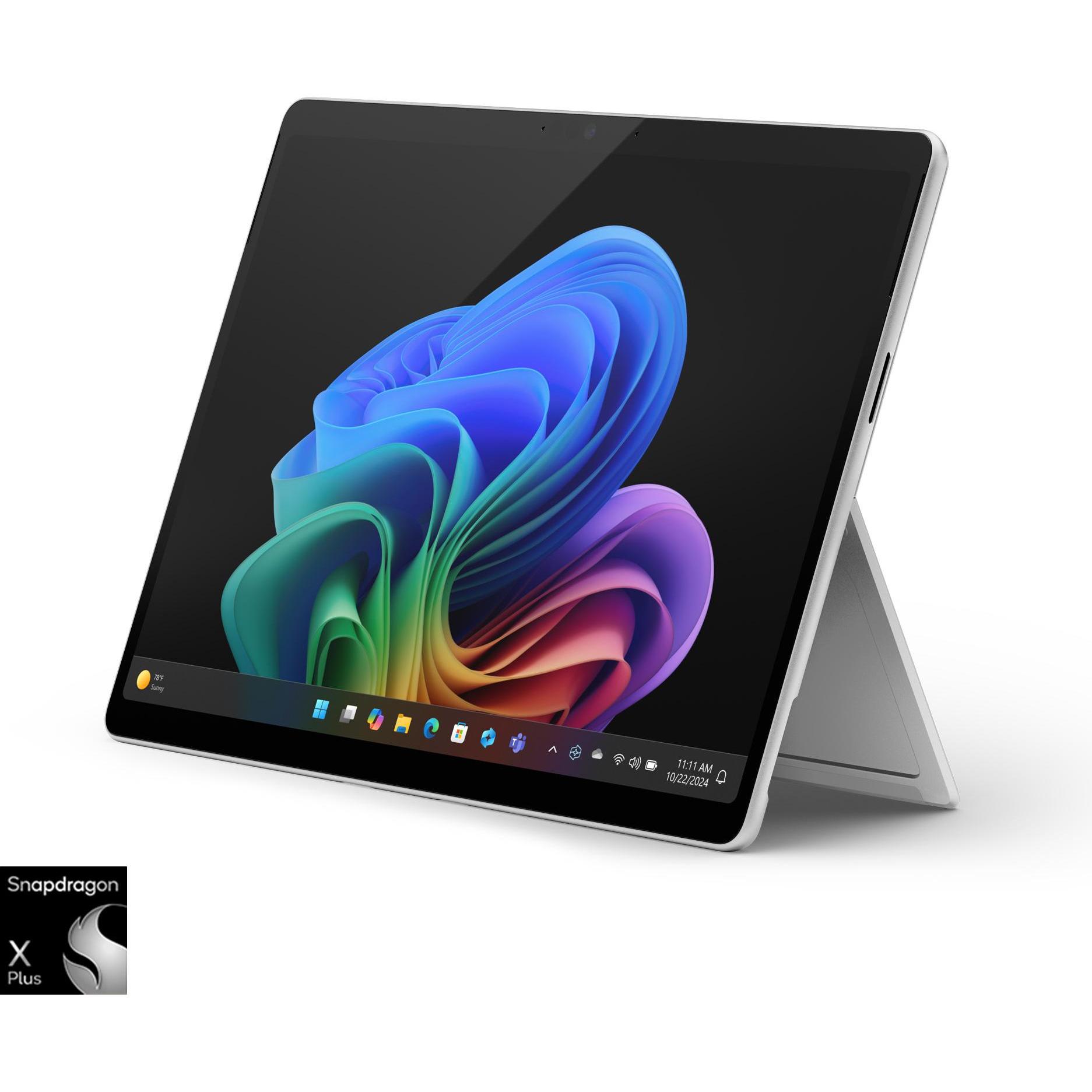 Microsoft Surface Pro – Copilot+ PC (mit Netzteil) – 11. Edition (13", Snapdragon X Plus X1P-64-100, 16 GB, 512 GB, Ohne...