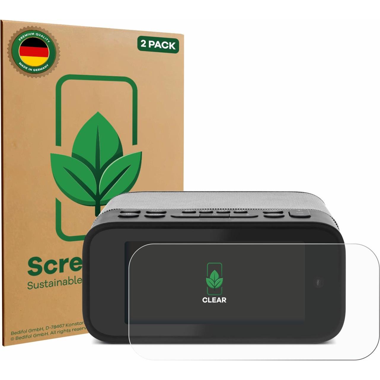 ScreenLeaf Pellicola protettiva, Proteggi Schermo Sostenibili, Clear, Antigraffio, Pellicola protettiva del dispositivo