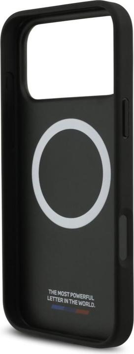 Produktbild BMW Case M Carbon Tricolor Line MagSafe for iPhone 17 Pro Max black (Apple iPhone 17 Pro Max)