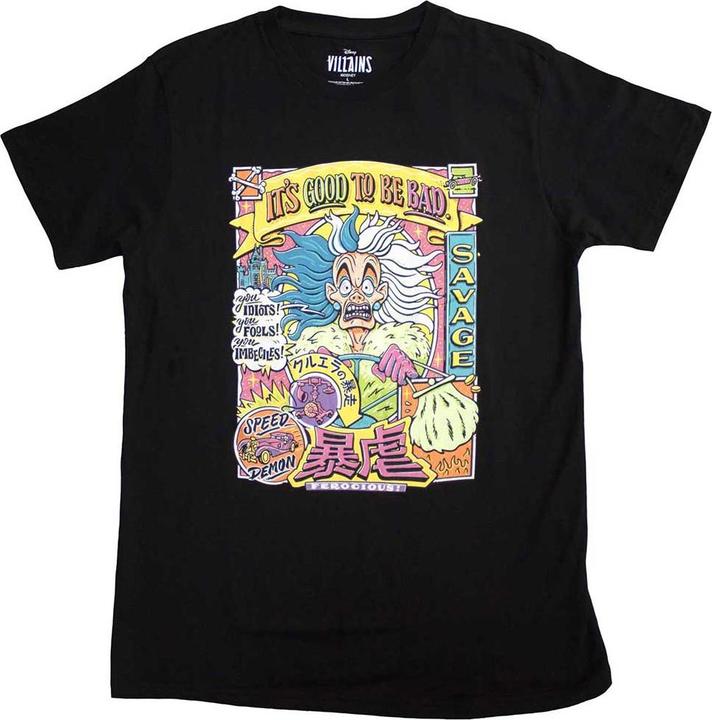 Actual product image 101 Dalmatians Cruella Good To Be Bad (M)