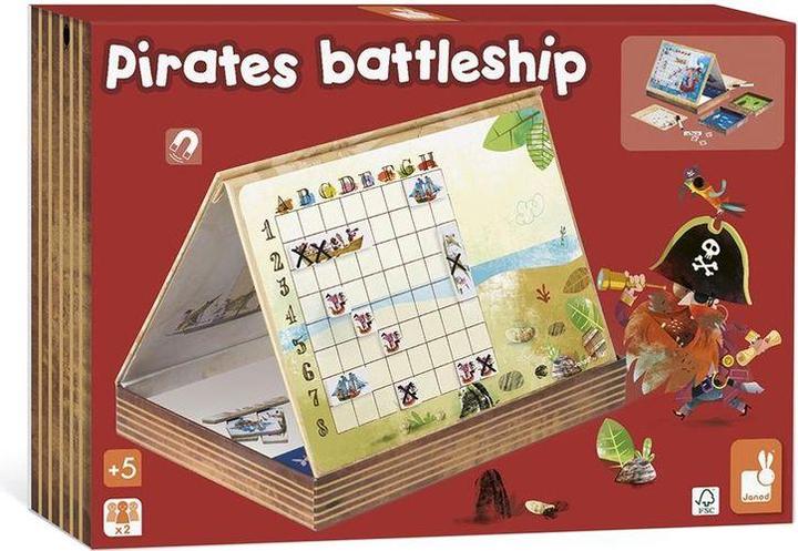 Image du produit Janod Les pirates de la bataille navale (Français)