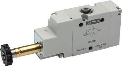 Productafbeelding RS PRO SOLENOID PILOT VALVE - enkele actie 3/2