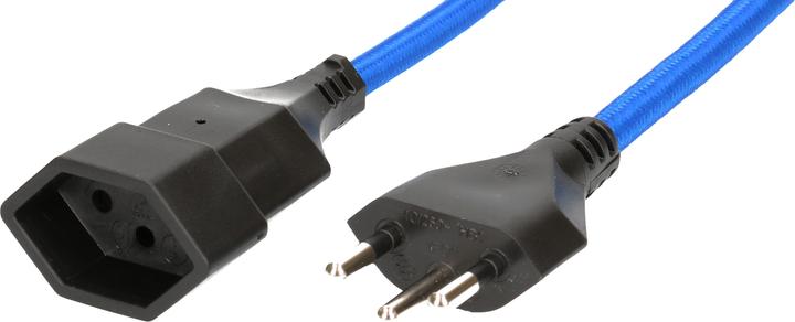 Image du produit Max Hauri Câble d'extension 3 m T13 - T12, bleu (3 m, Type 13)