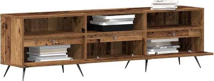 Image du produit vidaXL Armoire TV Vieux bois 150x30x44,5 cm Multiplis (150 x 30 x 44.5 cm)