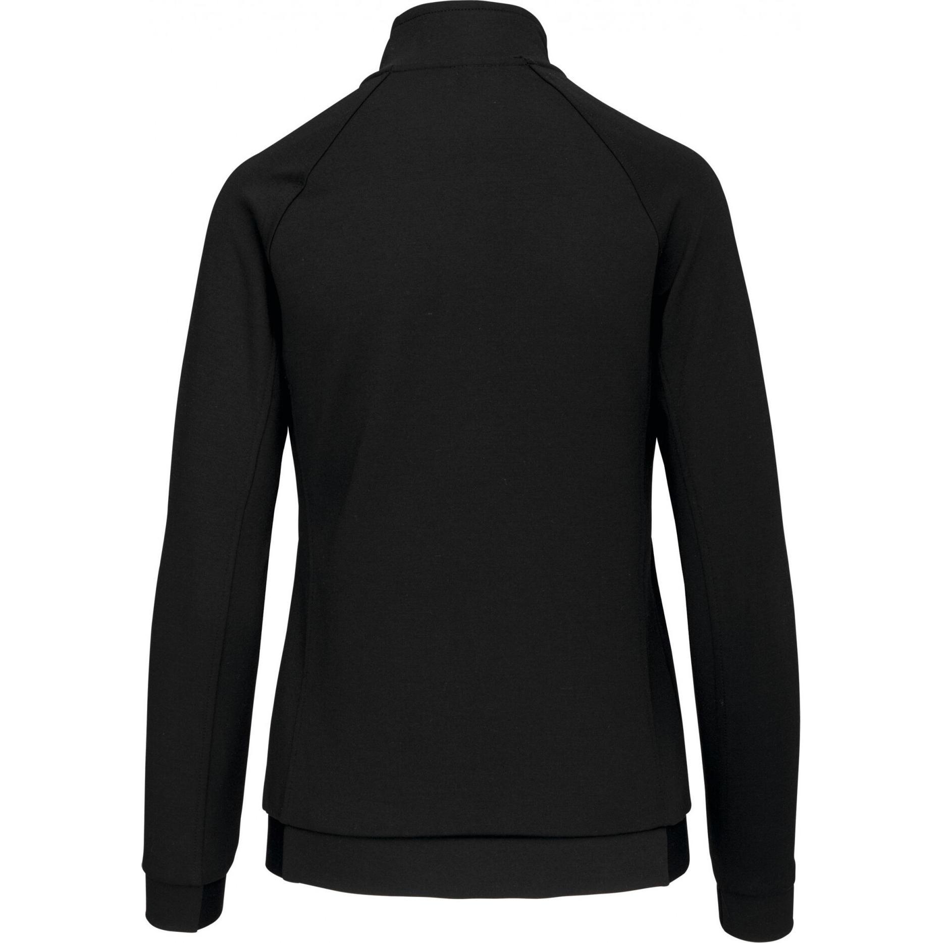 Thumbnail - Proact, Damen, Pullover, Sweatshirt zipper hochkragen Damen, Schwarz, (S)