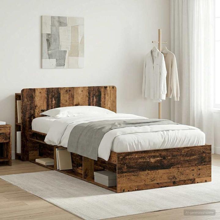 Produktbild vidaXL Bettrahmen (90 x 200 cm)