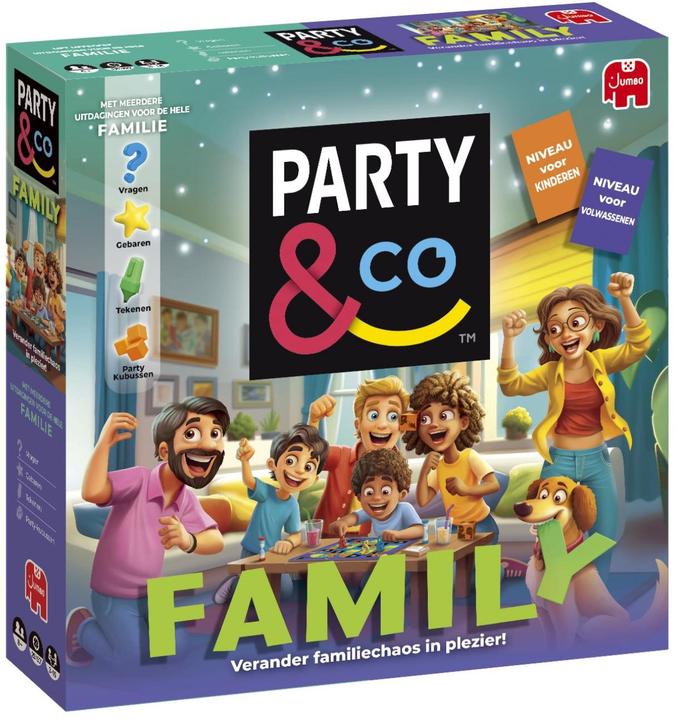 Actual product image Jumbo Party & Co. - Family (NL) (German, 3 - 15 Players)