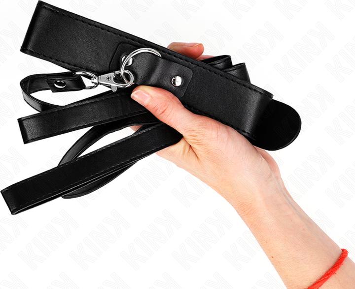 Produktbild Kink HALSKETTE MIT GÃoeRTEL 116 CM SCHWARZ GURT VERSTELLBAR 32-50 CM X 8 CM