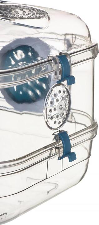 Actual product image Zolux Cage RODY3 MINI, blue (206013)