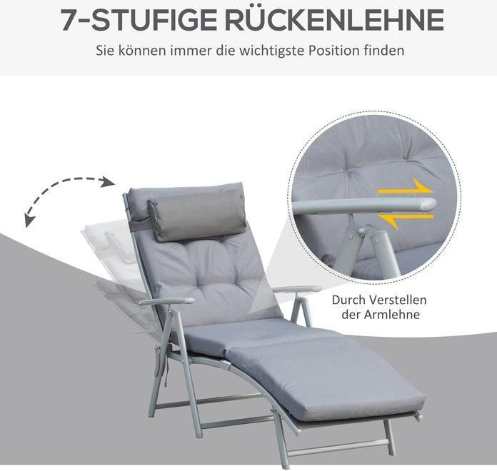 Produktbild Swisshandel24 Sonnenliege (178 cm)
