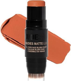 Actual product image Nudestix Nudies Matte Lux Cream Blush 3-in-1 All Over Face Colour For Cheeks Eyes and Lips with Blending Blus