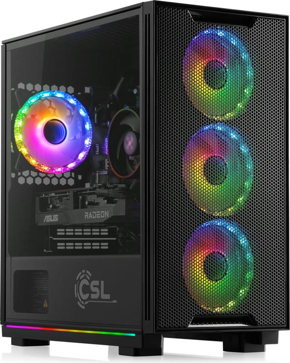 Image du produit CSL M10070H (AMD Ryzen 5 5600, 16 Go, 1000 Go, Radeon RX 7600)