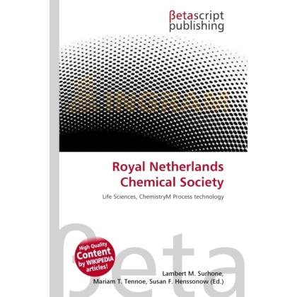 Royal Netherlands Chemical Society, Fachbücher