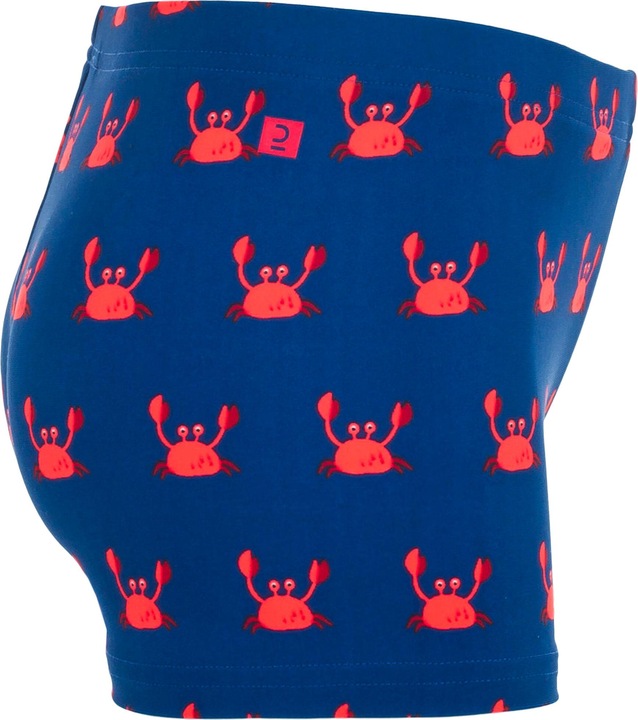 Produktbild Nabaiji Boxer-Badehose Babys/Kleinkinder -bedruckt Krebse blau (122)