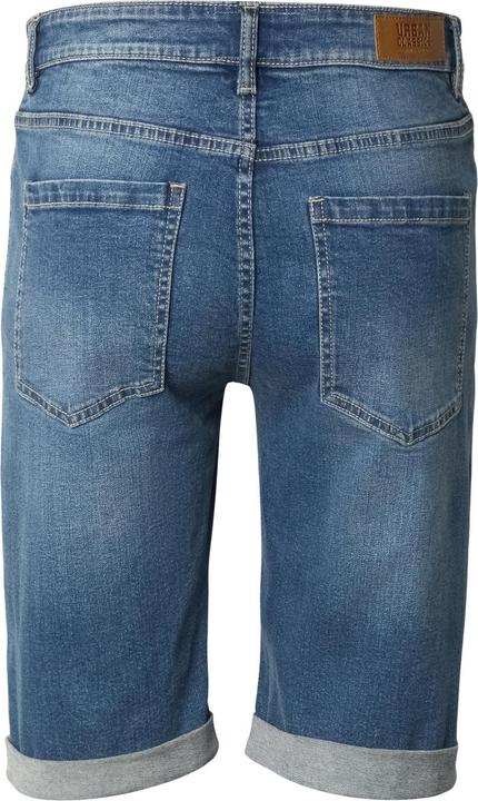 Image du produit Urban Classics Basic Slim Fit Jeans Shorts mid deep blue washed 30 (30)