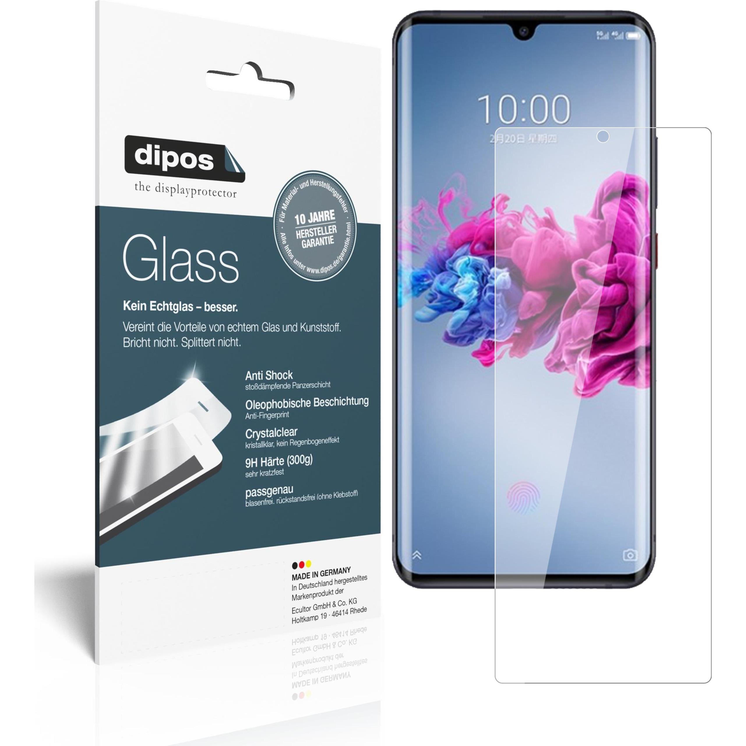 Dipos Displayschutz Anti-Shock (2 Stück, ZTE Axon 11), Smartphone Schutzfolie, Transparent