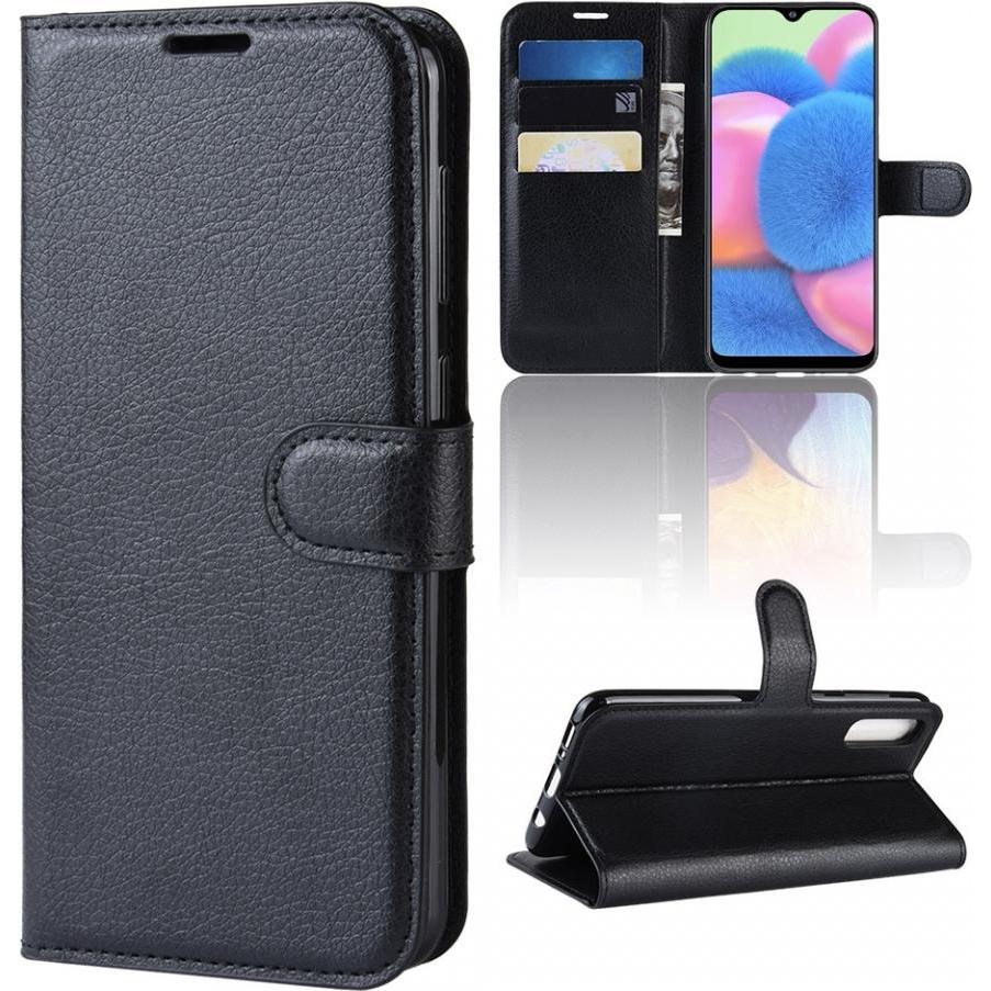 Thumbnail - Screenguard Samsung Galaxy A30s Leather Guard Lederhülle (Samsung Galaxy A30s), Smartphone Hülle, Schwarz