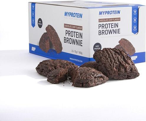 Actual product image MyProtein Protein Brownie (12 x 75g) (White chocolate, 12 pcs., 900 g)