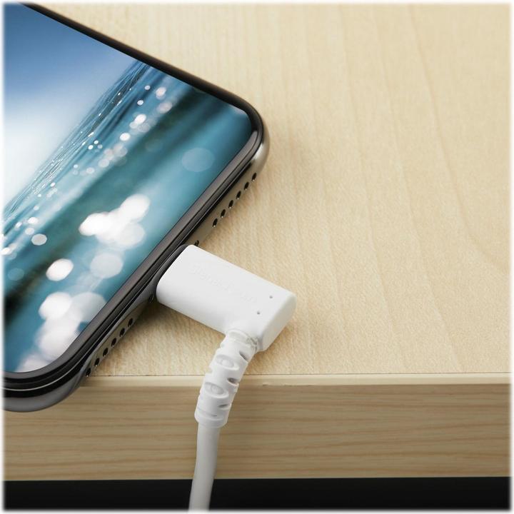 Image du produit StarTech .com RUSBLTMM2MWR Câble Lightning vers USB coudé de 2,0m (2 m, USB 2.0)