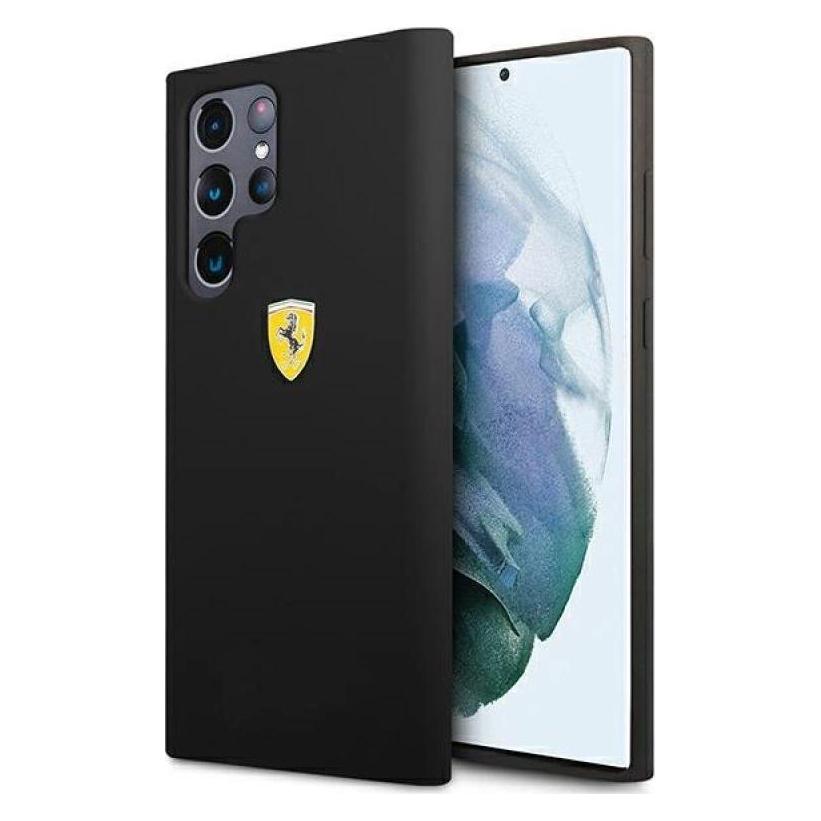 Ferrari FESSIHCS22LBK S22 Ultra S908 Schwarz (Samsung Galaxy S22 Ultra) (FESSIHCS22LBK)
