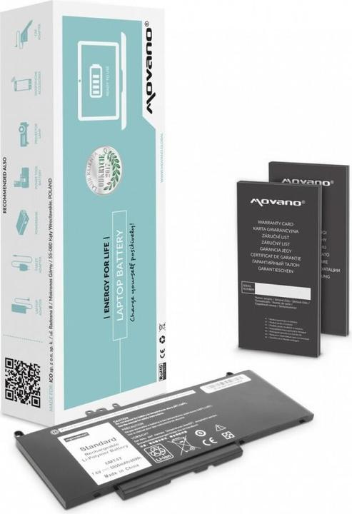 Produktbild Movano Battery Dell Latitude E5470 E5570 (BT (4 Zellen, 6000 mAh)