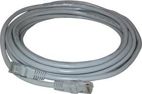 Produktbild Neutral LAN-Netzwerkkabel UTP crossover patchcord, Cat.5e, RJ45 Stecker - RJ45 Stecker, 5 m, ungeschirmt, ge (UTP, CAT5e, 5 m)