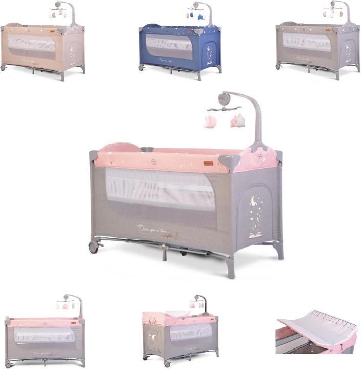 Cangaroo Reisebett Once upon a time (60 x 120 cm)