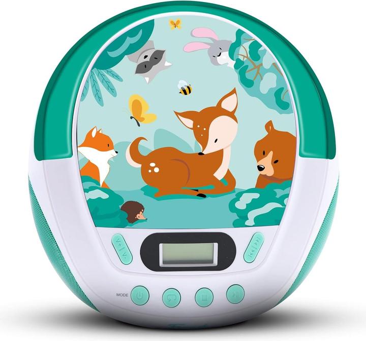 Actual product image Metronic Children CD-speler - Bos - Lichtgroen