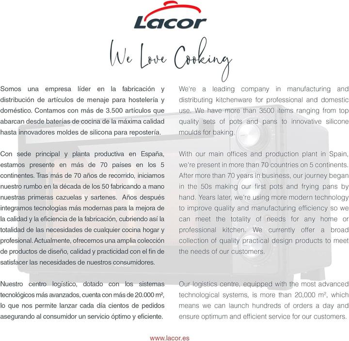 Image du produit Lacor Four et grill de table