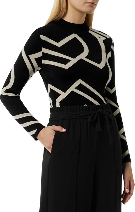 Produktbild Comma Strickpullover Feinstrickpullover mit Logo-Design (40)