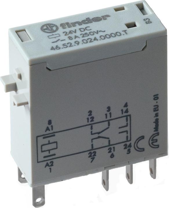 Produktbild Finder Relay 8A DPDT 110vdc