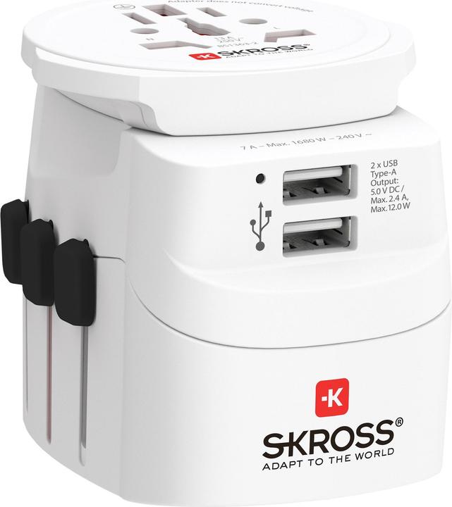 Produktbild Skross World Adapter Pro Light USB - World