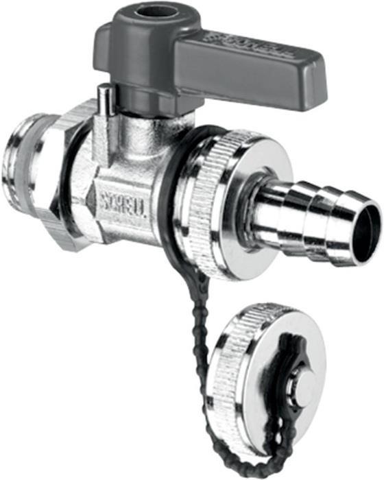 Schell Fill and Drain Valve 1/2 Lever Handle, Brass (139940099)