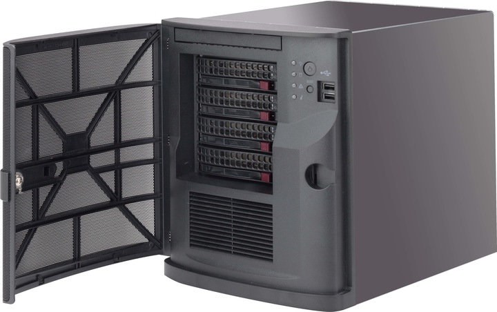 Actual product image Supermicro SC721 TQ-350B2 (Mini-ITX)