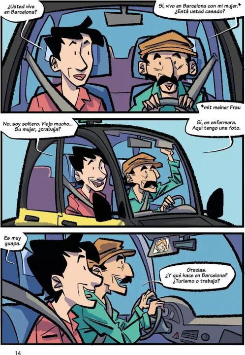 Produktbild Sprachlern-Comic Spanisch (Deutsch, Spanisch, 2022)