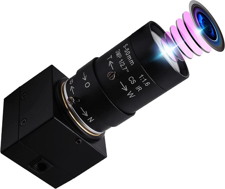 Actual product image ELP USB8MP02G-SFV (8 Mpx)