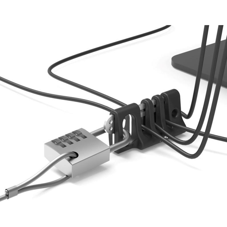 Thumbnail - Port Designs PORT CONNECT cable organizer for desk, for mouse and keyboard, Notebook Security, Schwarz