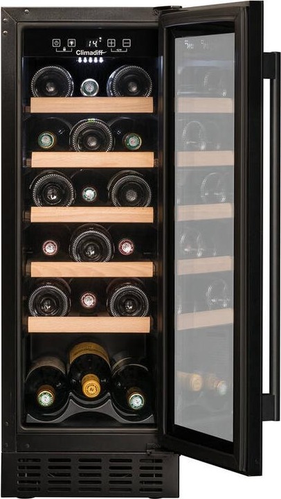Actual product image Climadiff Wine refrigerator CBU20S2B