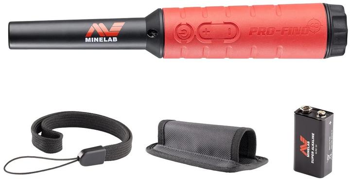 Actual product image Minelab - Wasserdichter Pinpointer Metalldetektor für Experten mit Ton-ID und Einstellbarer Empfindl