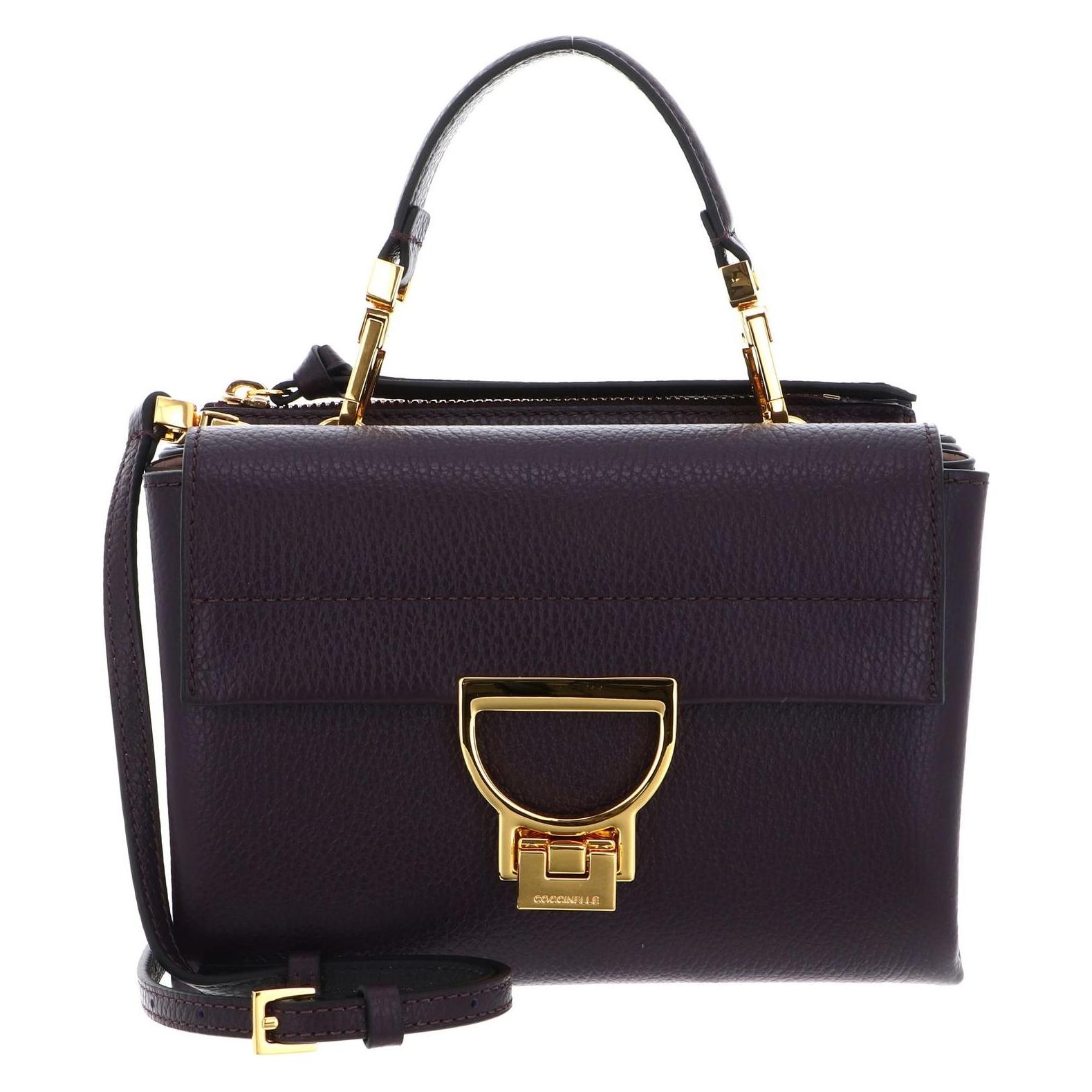 Coccinelle, Damen, Handtasche, Arlettis Handbag Grainy Leather, Violett