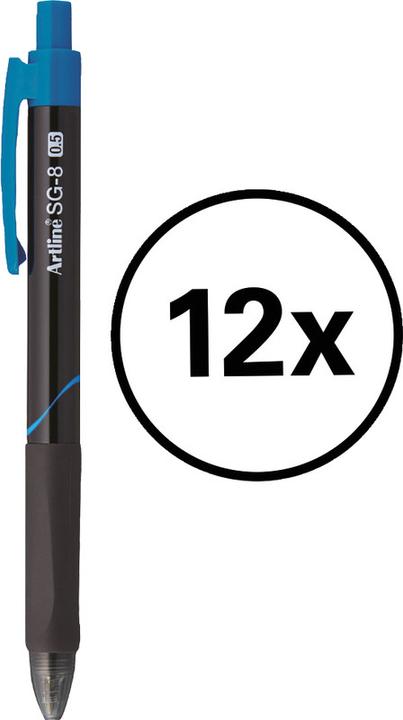 Actual product image Artline SG-8 biros (Blue, 12x)