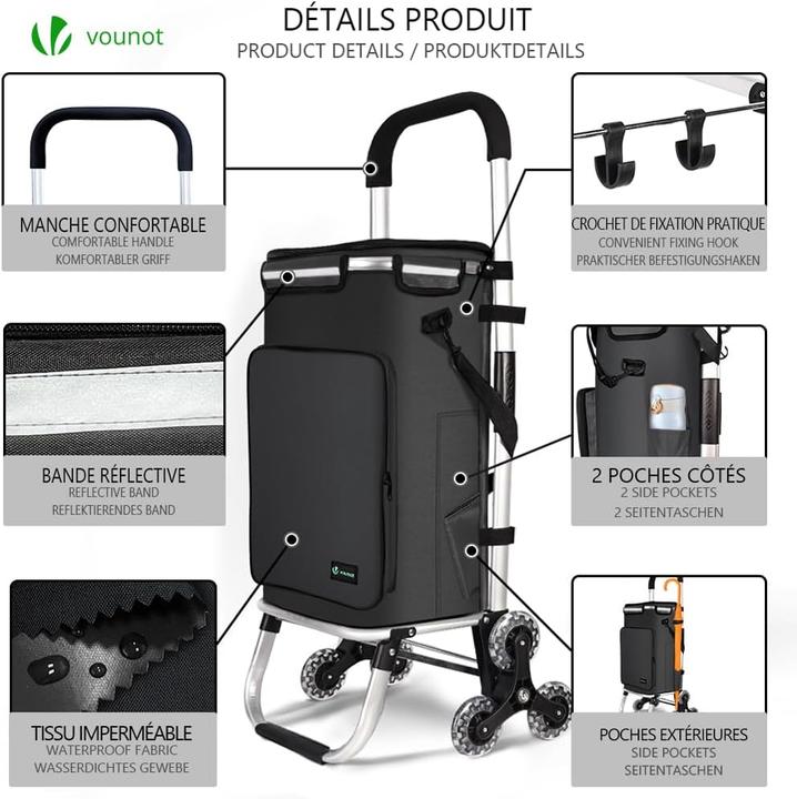 Produktbild Vounot Einkaufstrolley