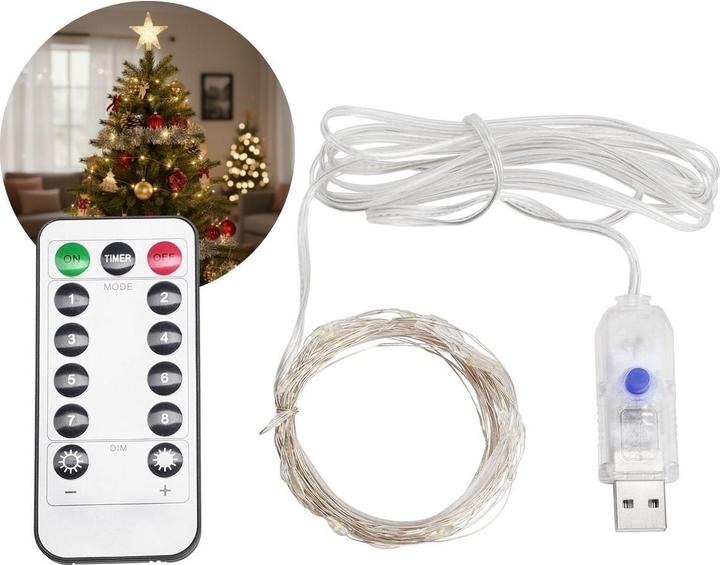 Produktbild Hermex LED Kupferdraht-Lichterkette (5 m)